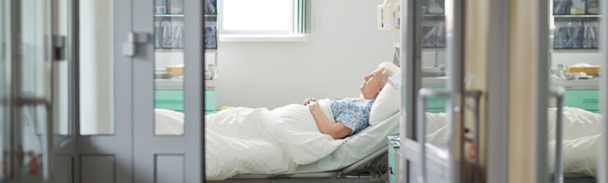 Elderly Patient in Hospital