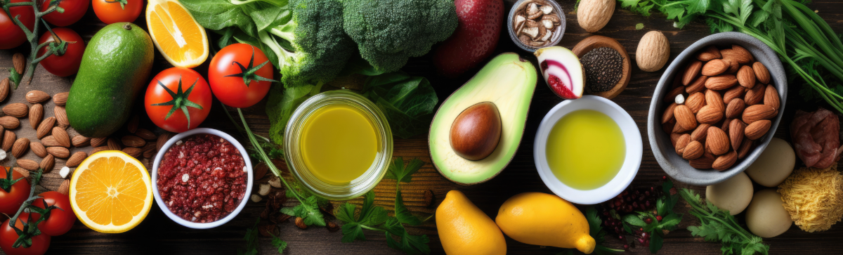 Image of healthy foods